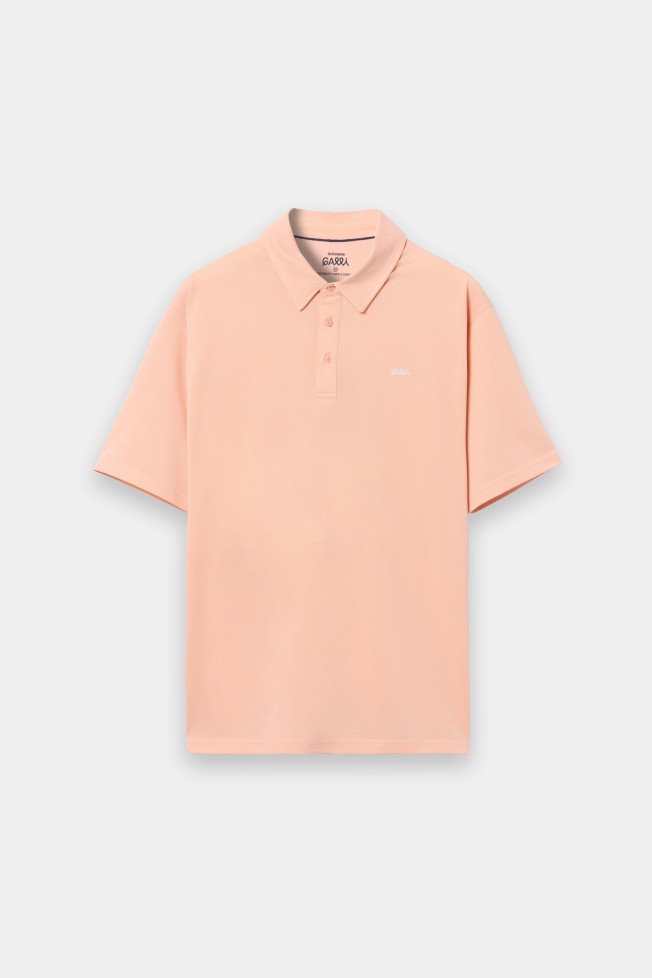 Polo bicolor de punto piqué Polo bicolor de punto piqué