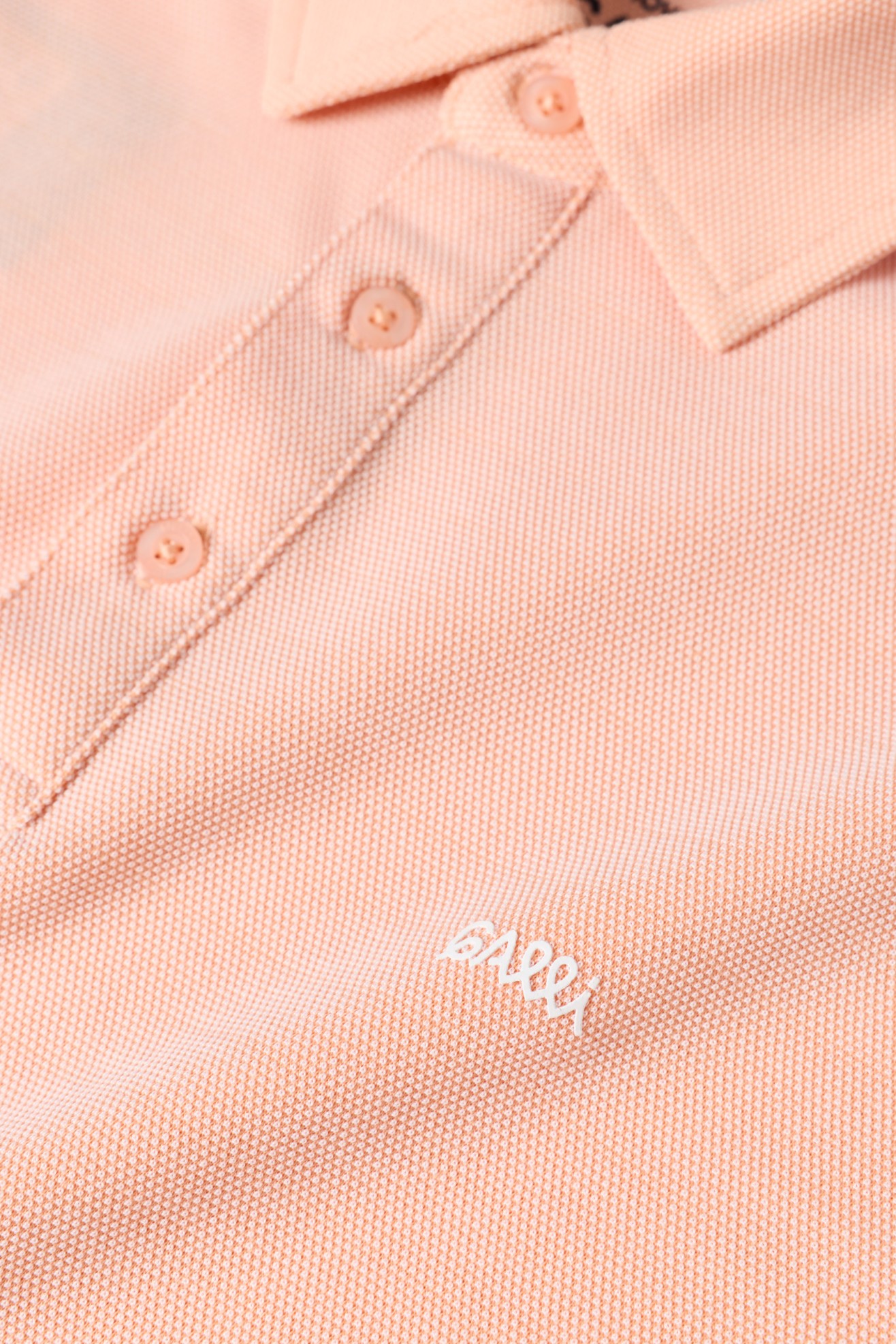 Polo bicolor em malha piqu�