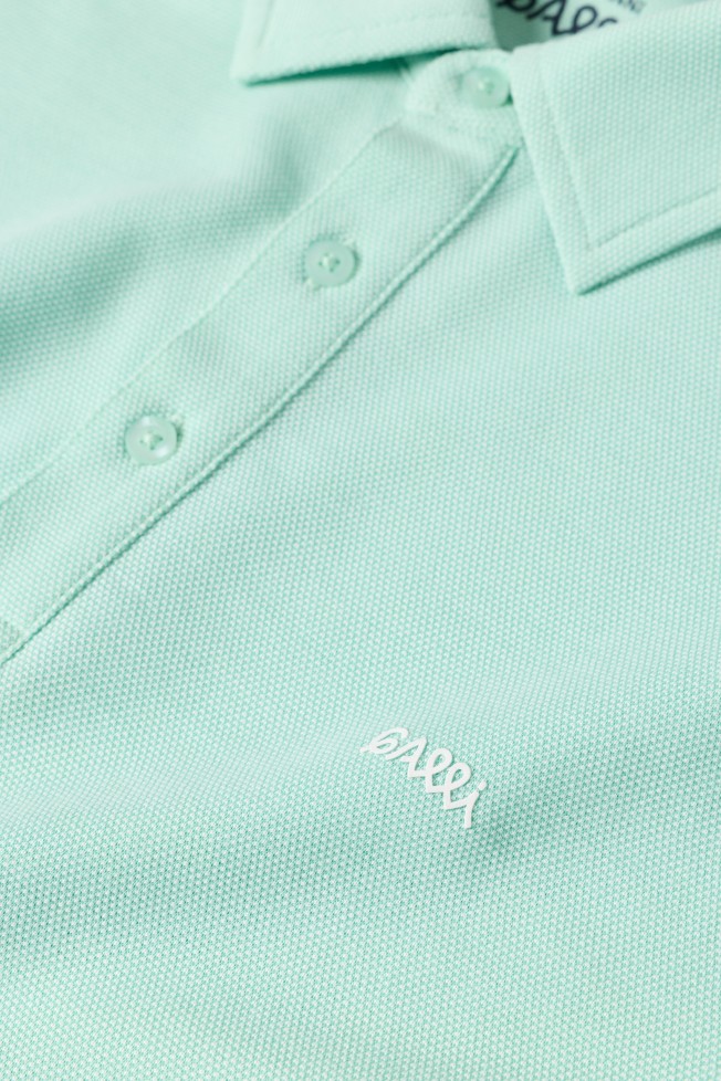Polo bicolor en punto piqué Polo bicolor en punto piqué