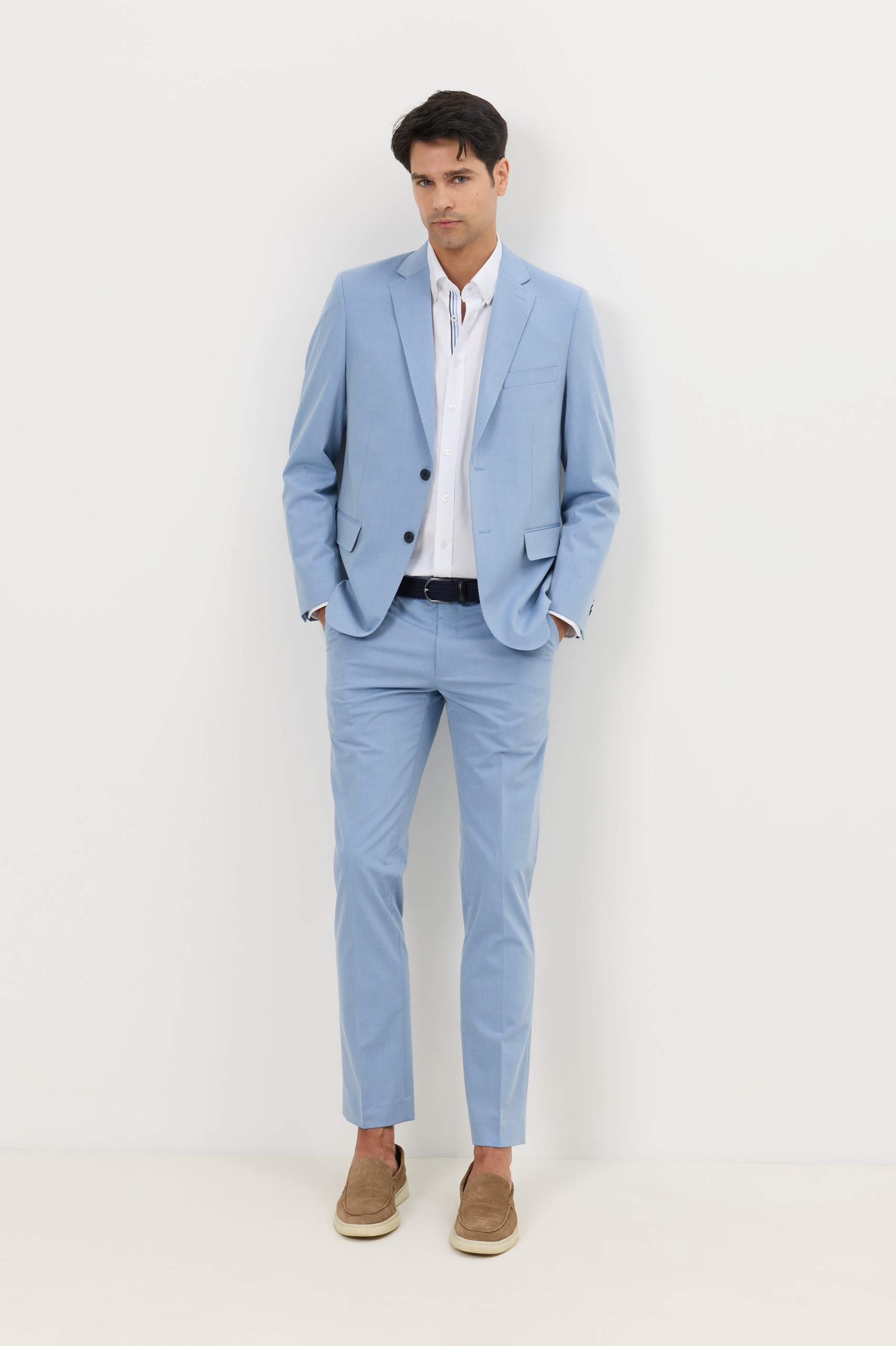 Fato clássico slim fit