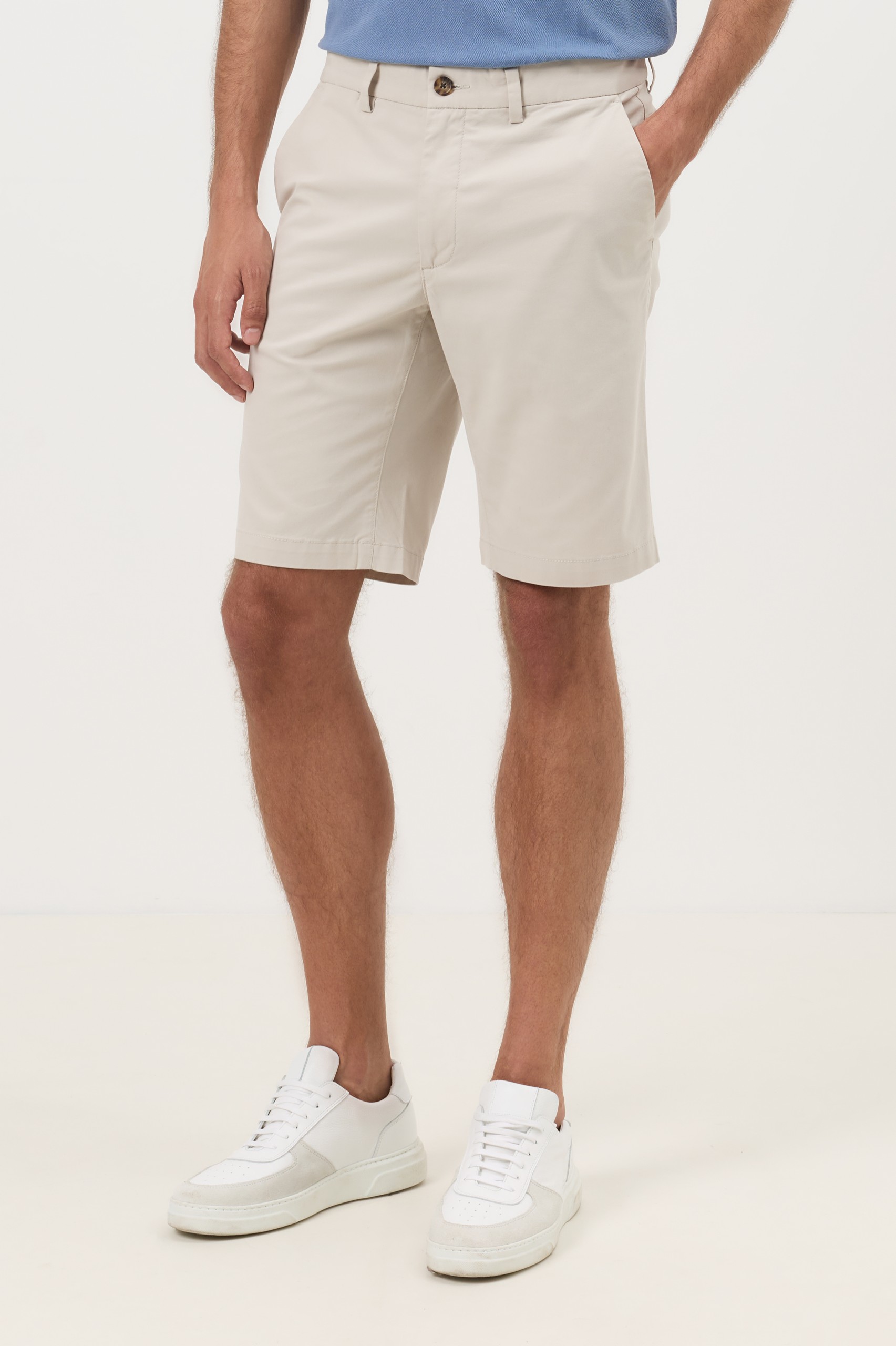 Calções bermuda chino regular fit