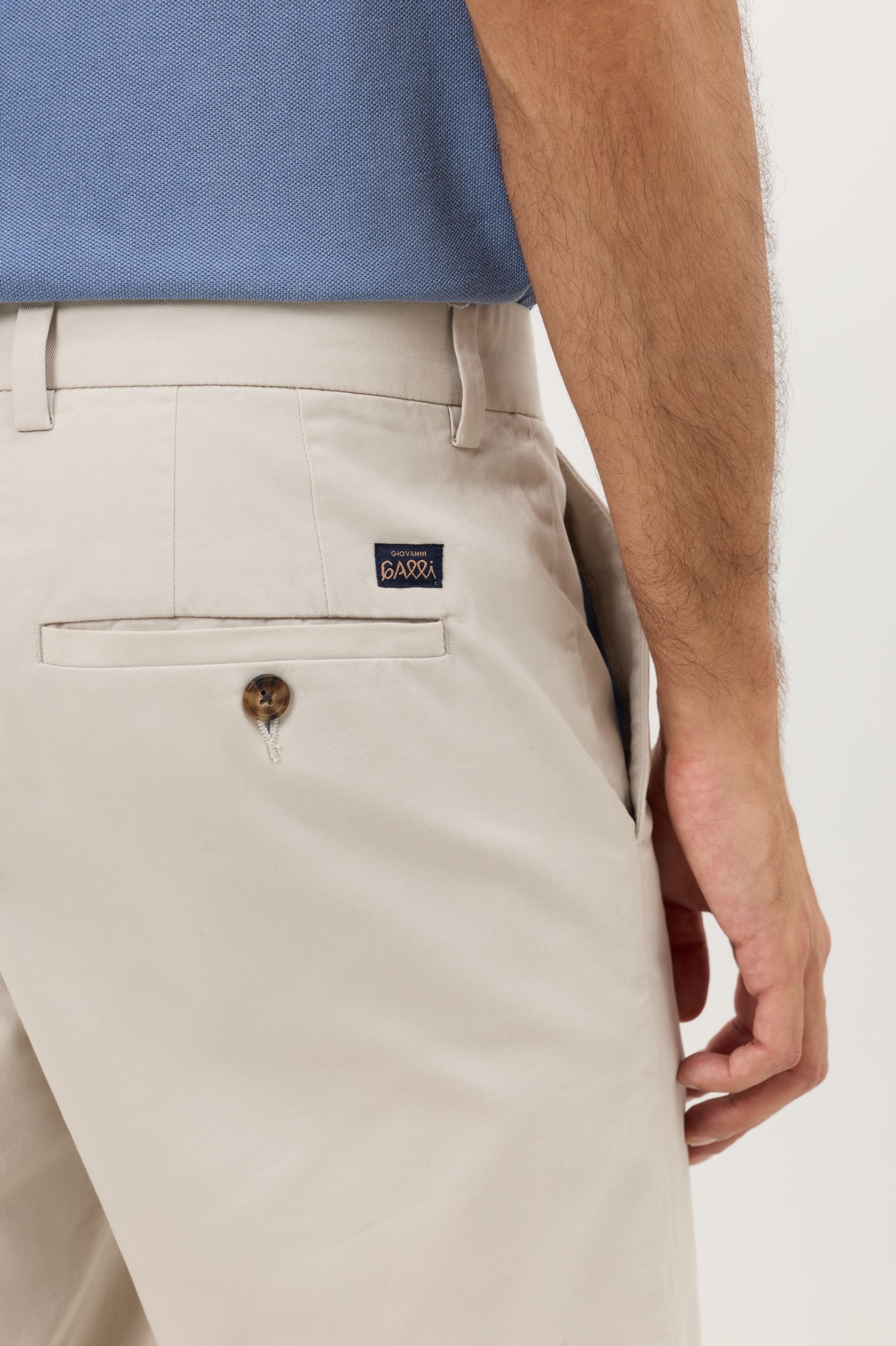 Calções bermuda chino regular fit