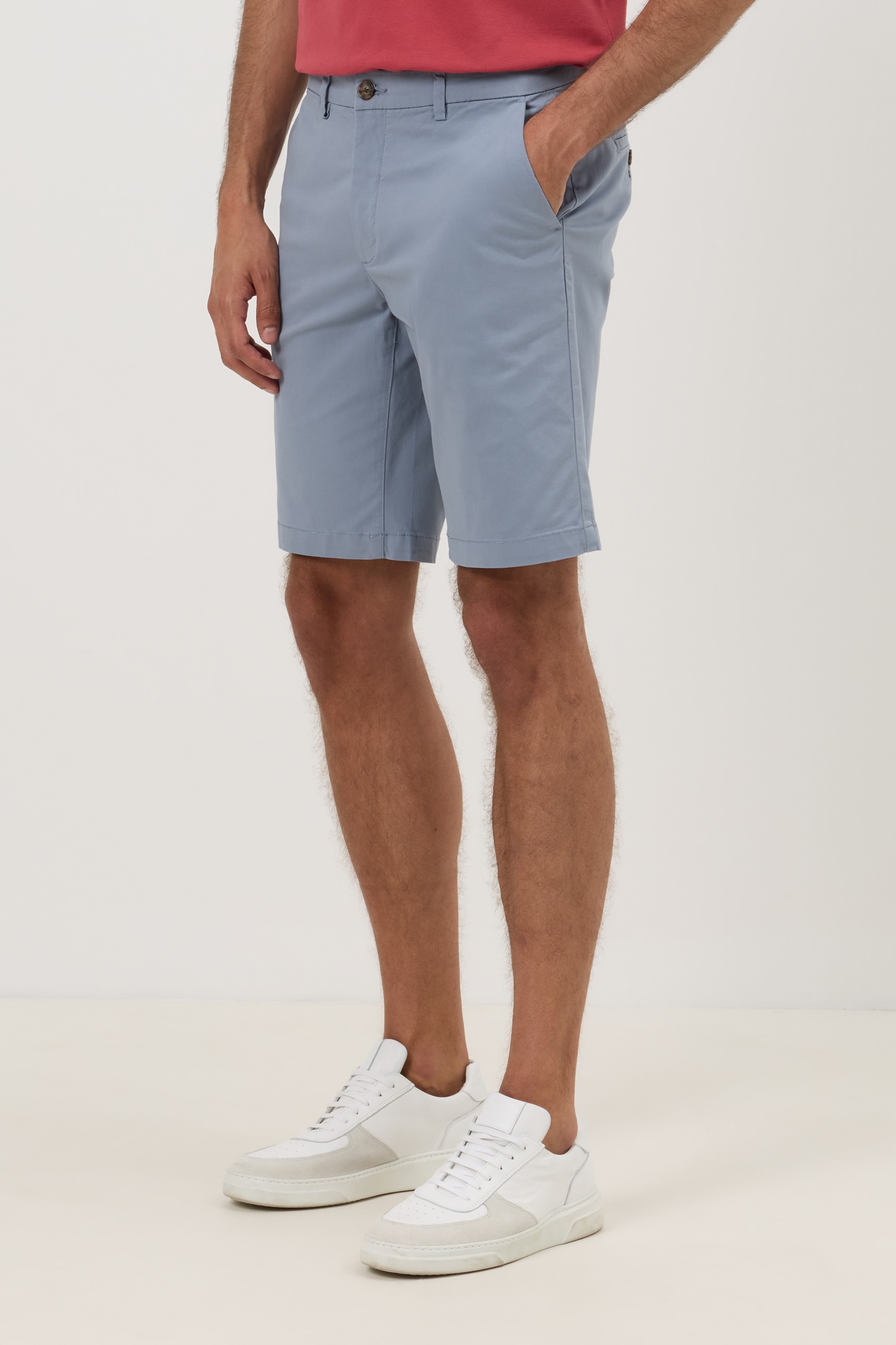 Pantalones cortos tipo bermuda chino de corte regular