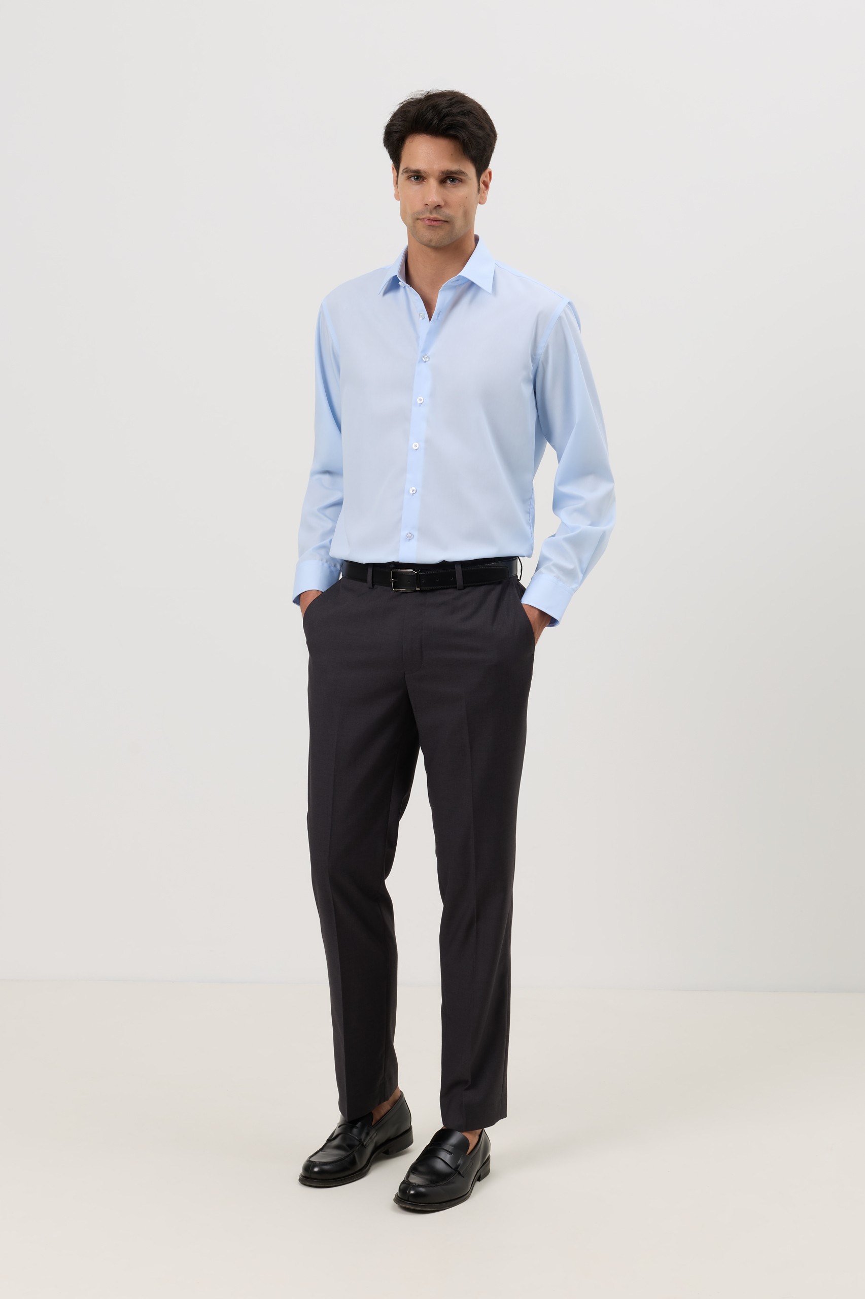 Camisa clásica de corte regular Non Iron