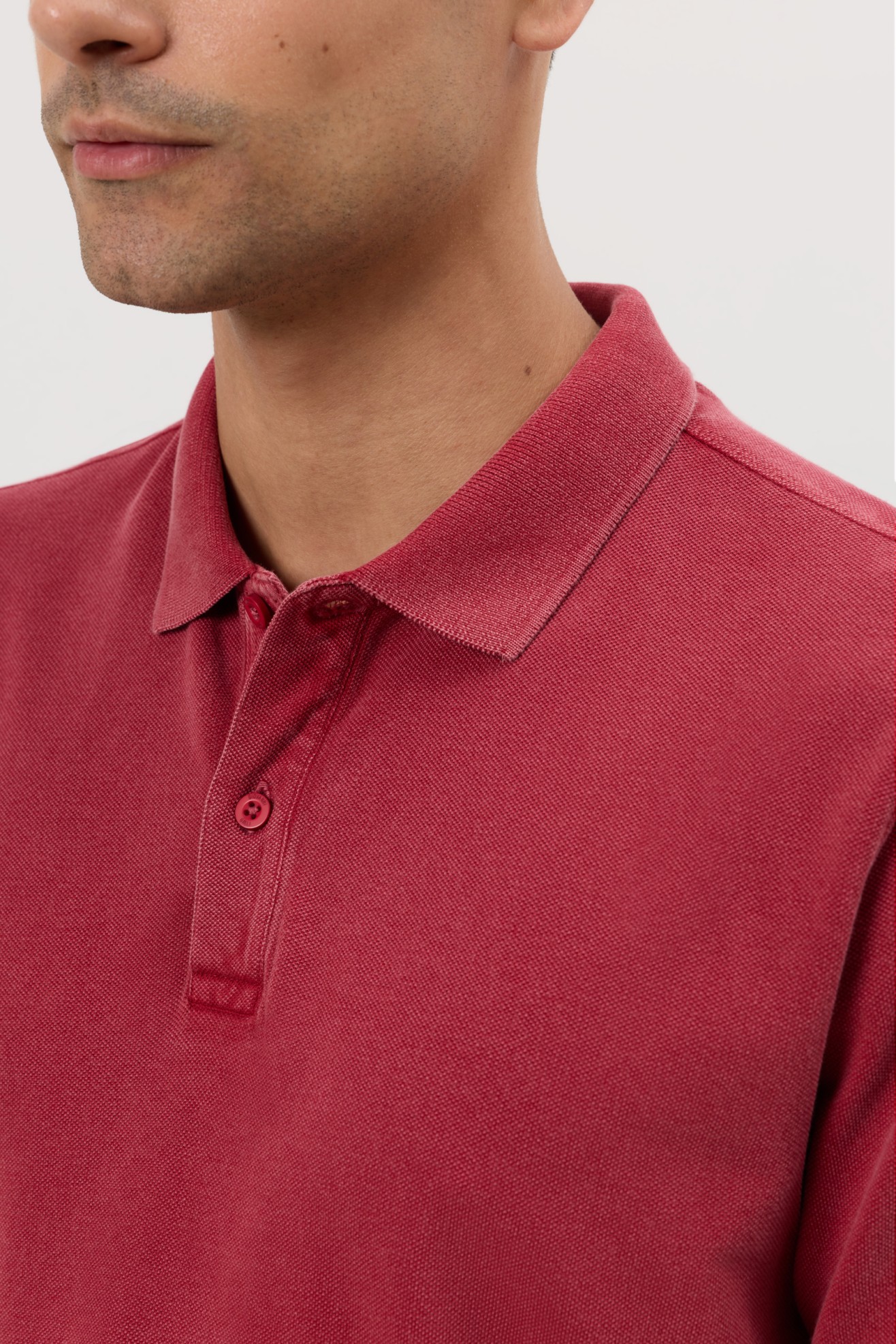 Polo garment dye regular fit