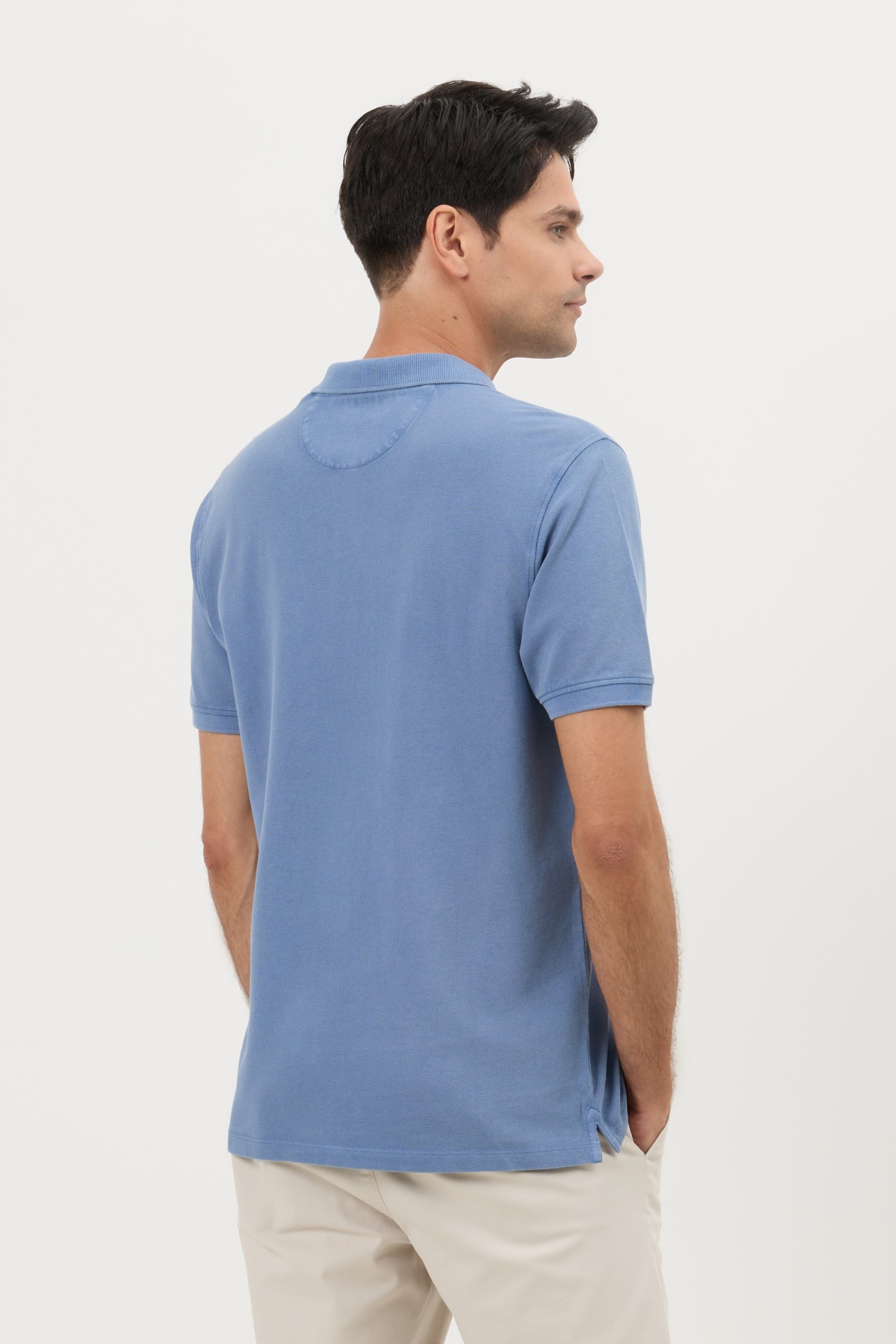 Polo garment dye regular fit