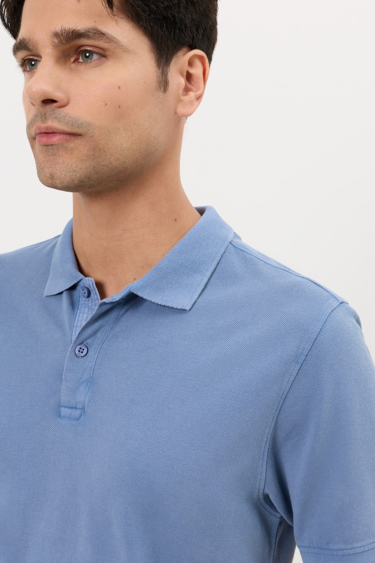 Polo garment dye regular fit