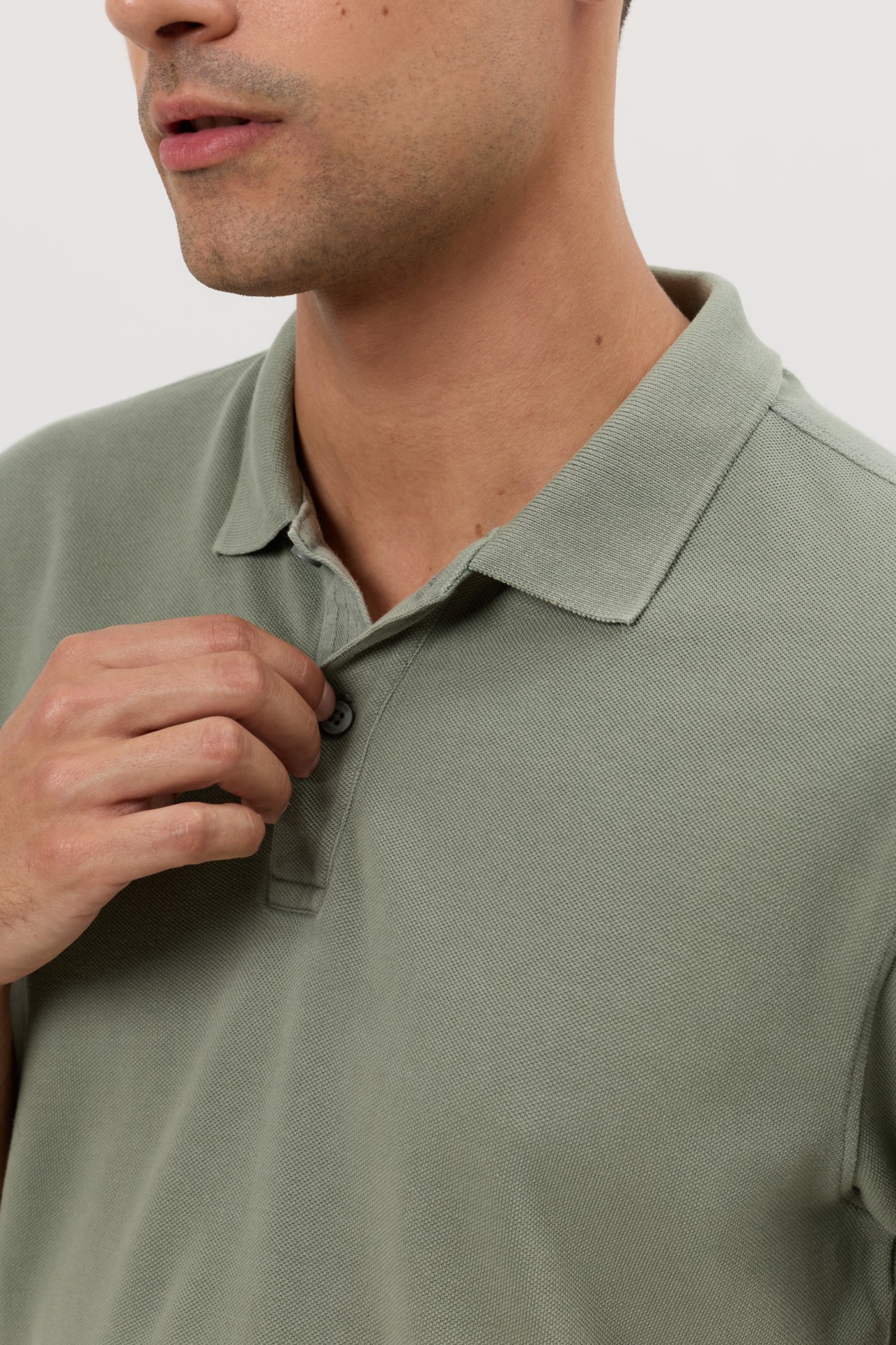 Polo garment dye regular fit