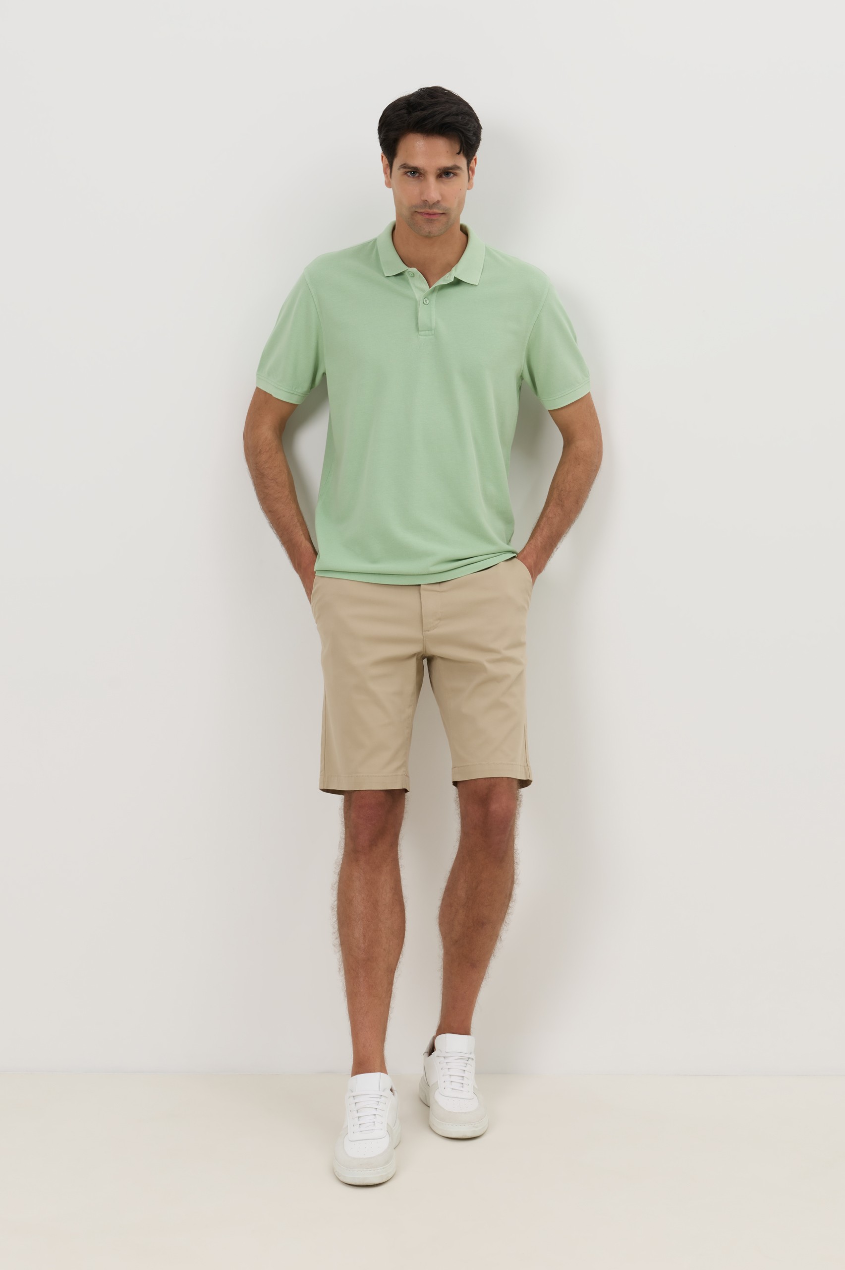 Polo garment dye regular fit