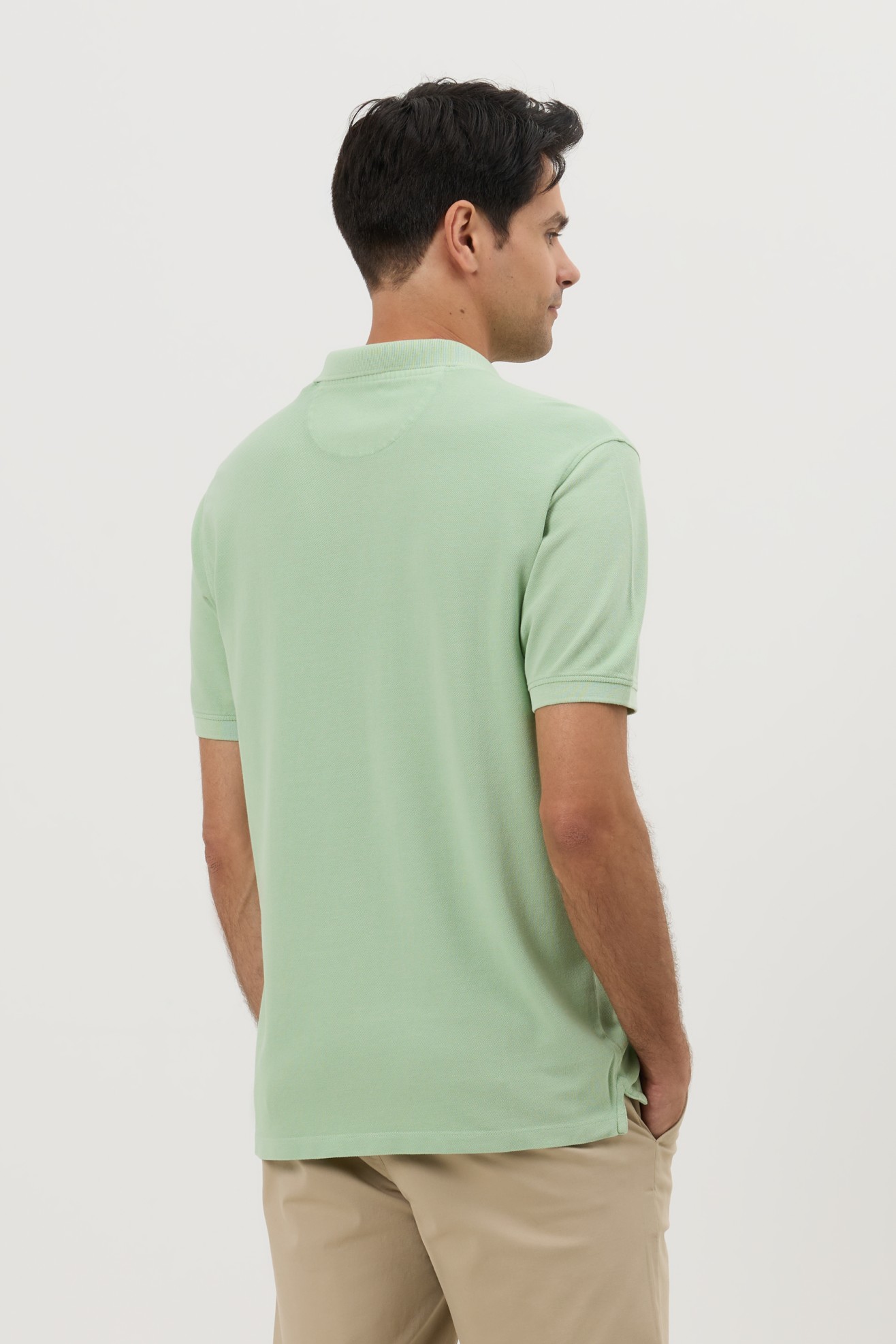Polo garment dye regular fit