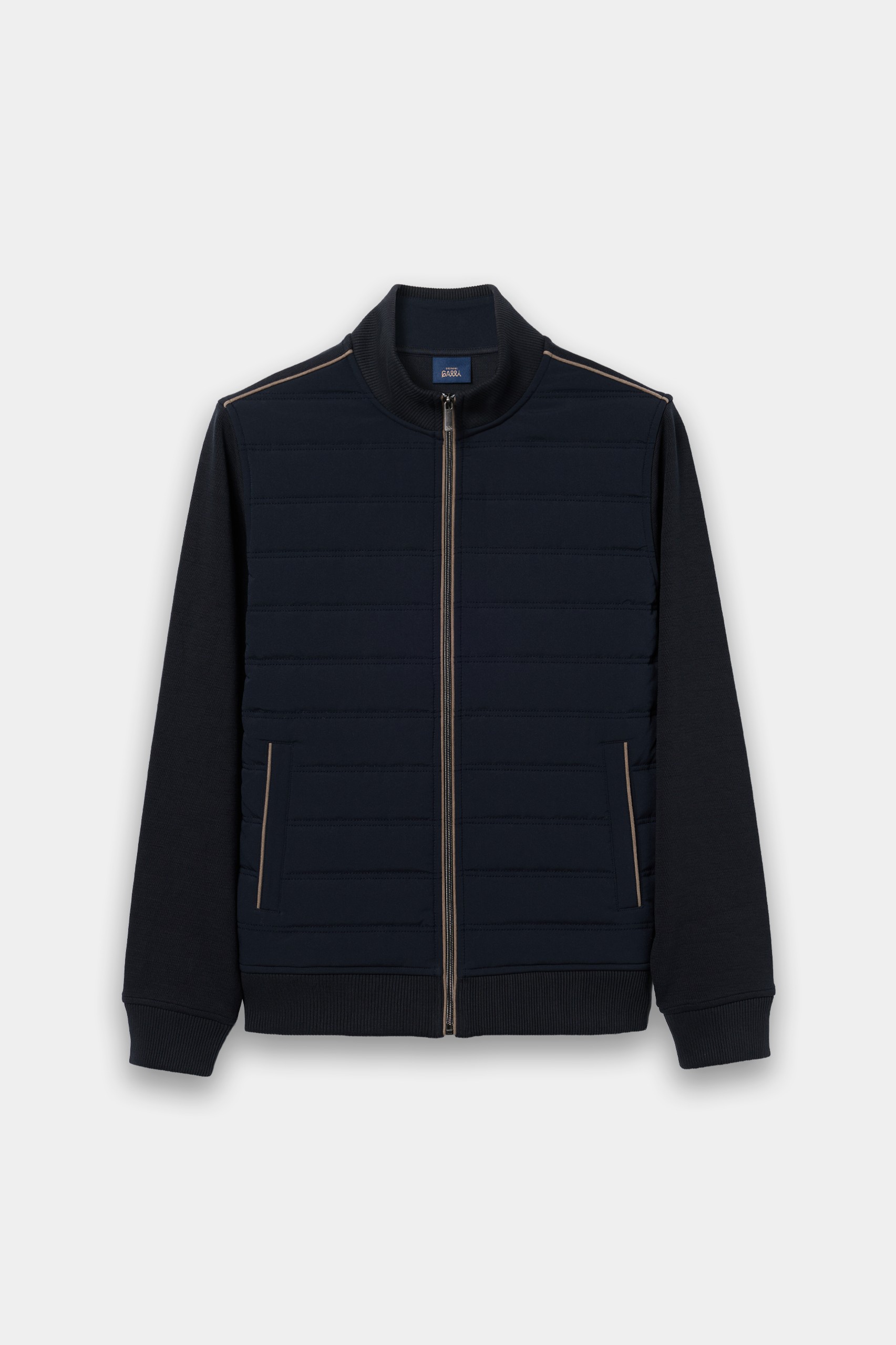 Chaqueta híbrida en azul marino