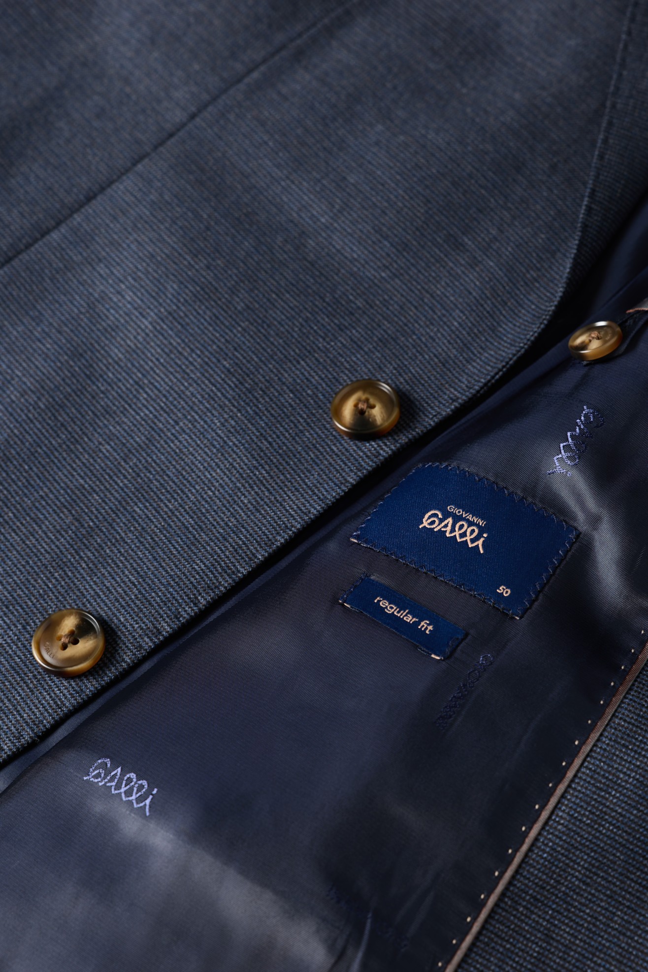 Blazer regular fit azul-marinho Mix & Match