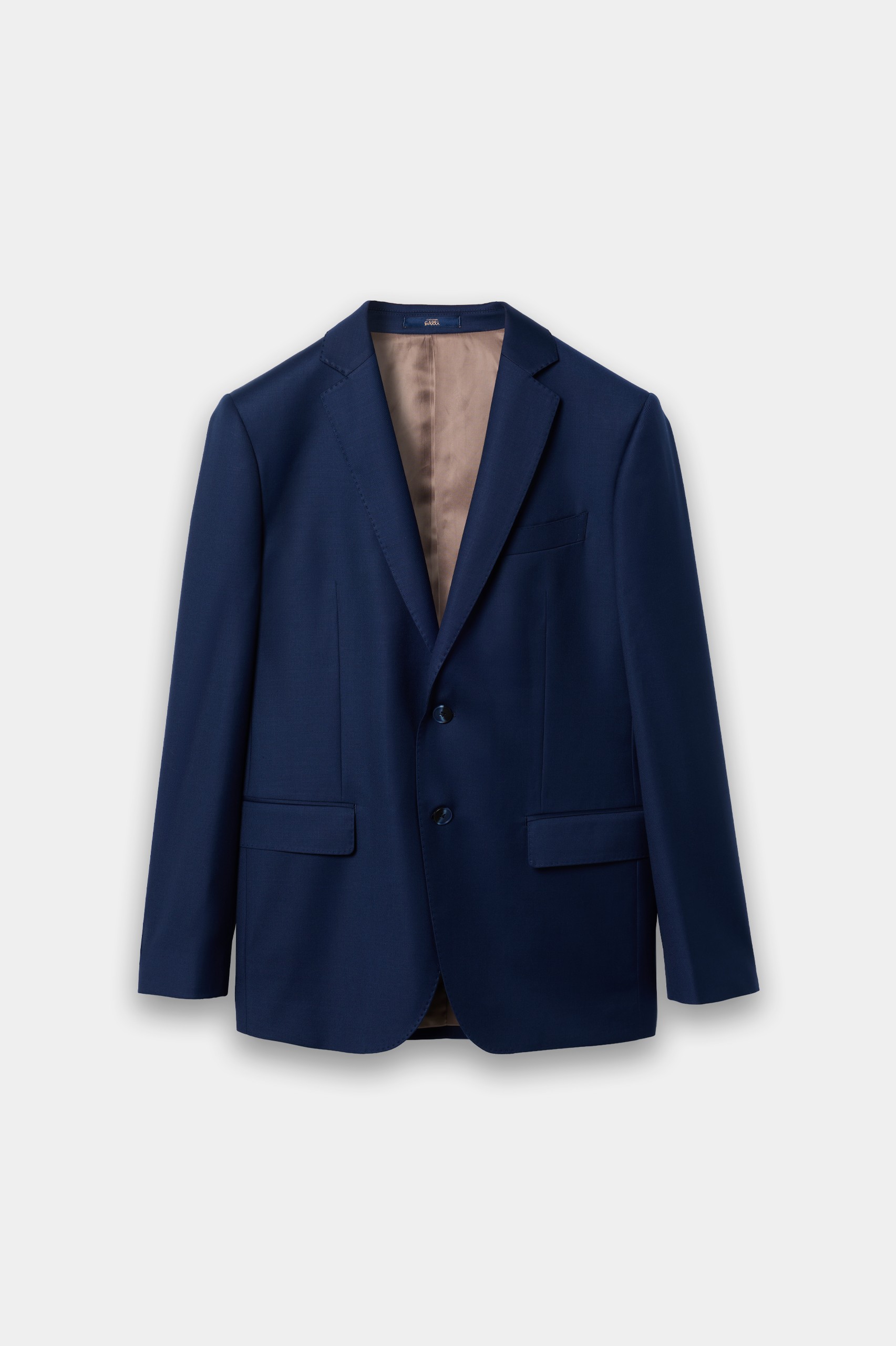 Traje de corte regular en mezcla de lana