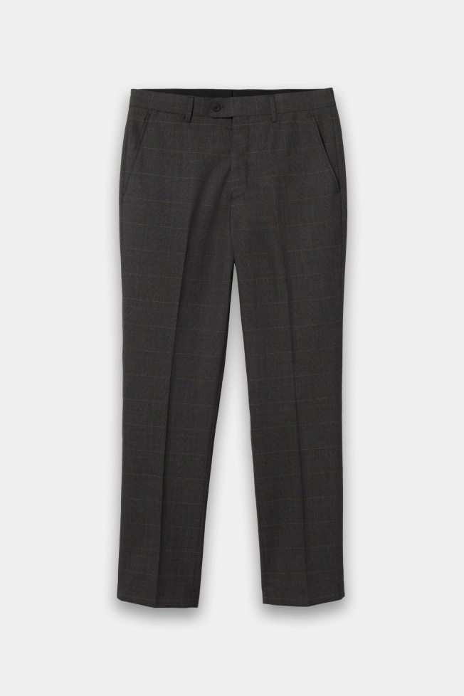 Fato xadrez regular fit Fato xadrez regular fit