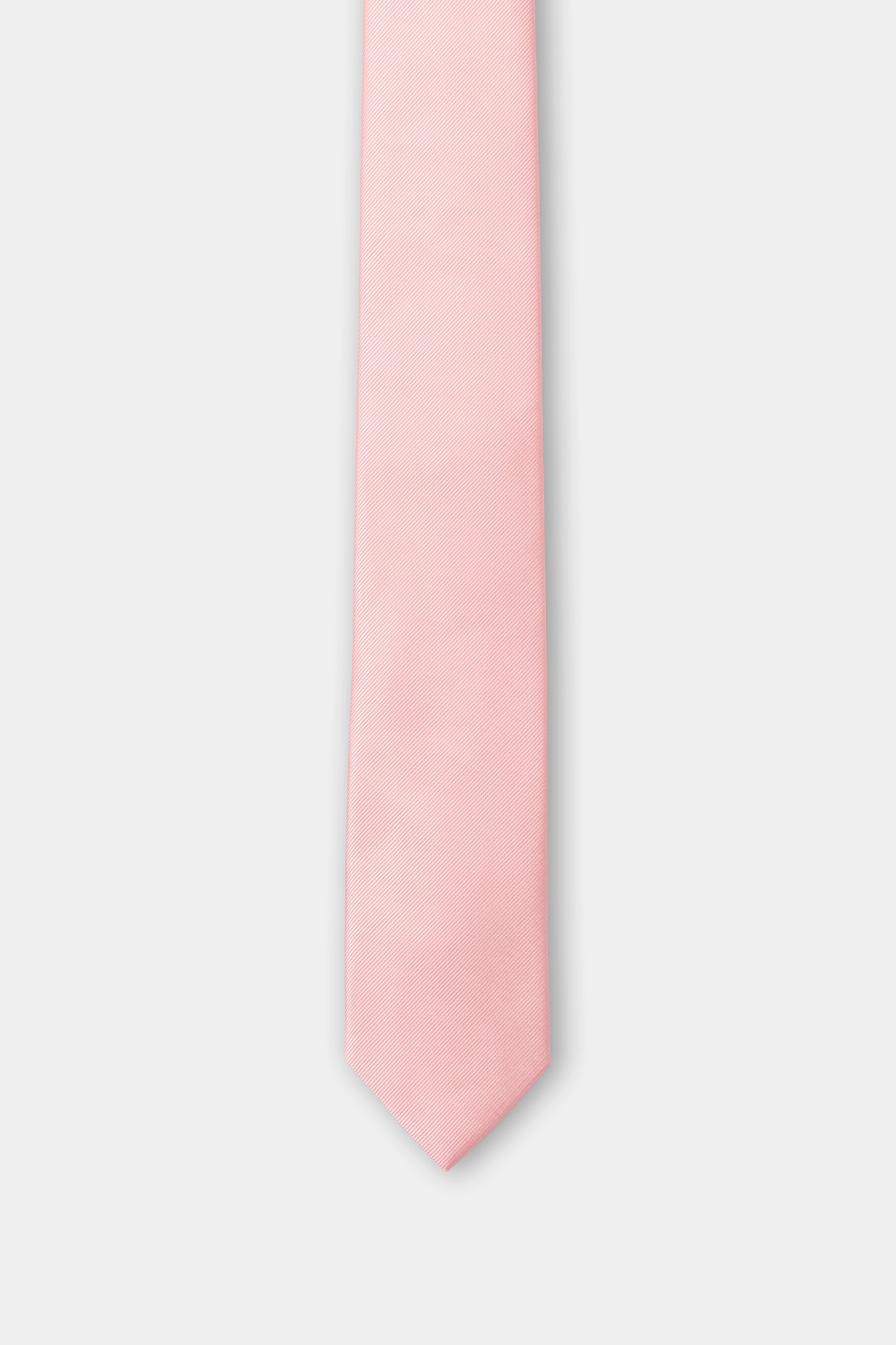 Corbata rosa lisa