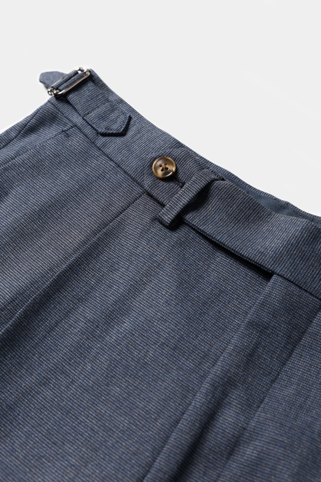 Calças com pregas tailored Mix & Match Calças com pregas tailored Mix & Match