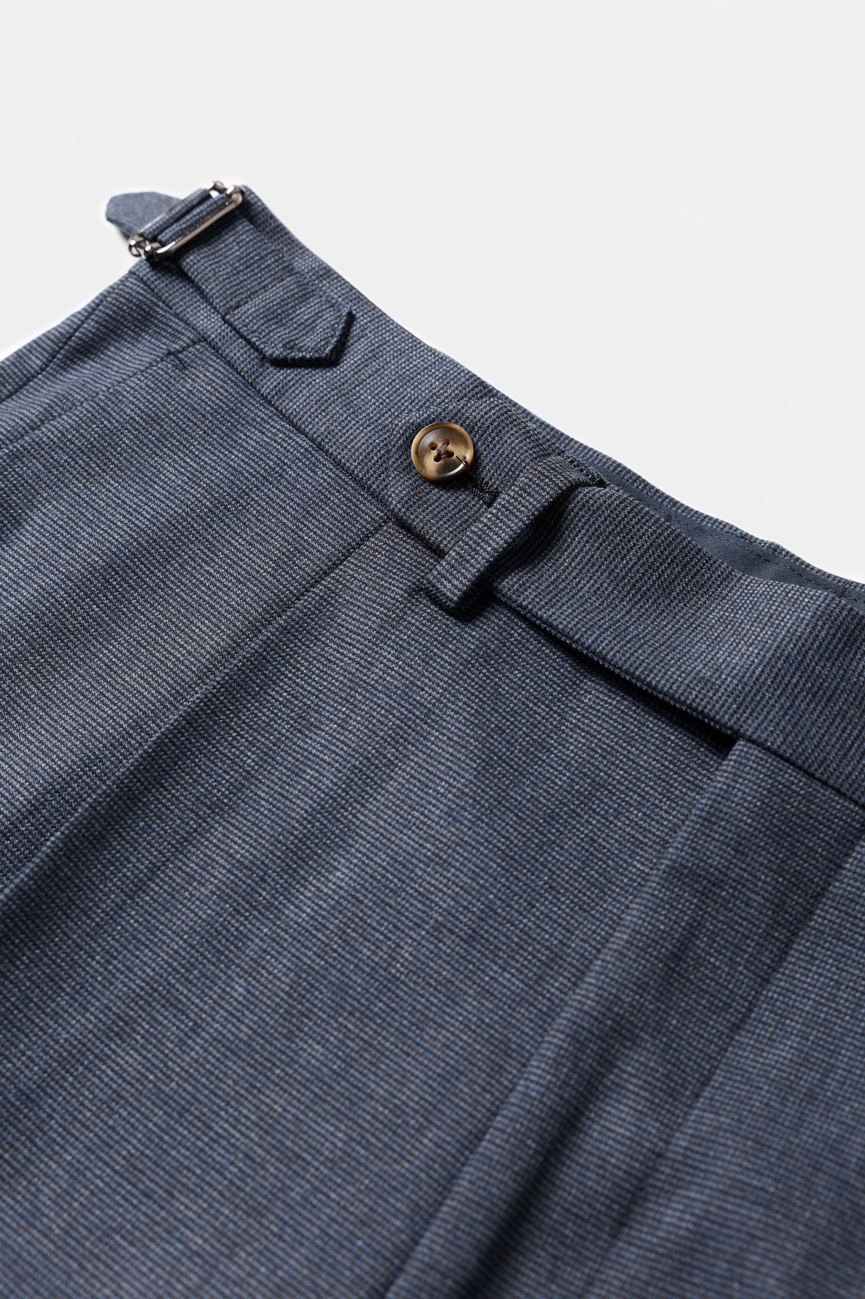 Calças com pregas tailored Mix & Match