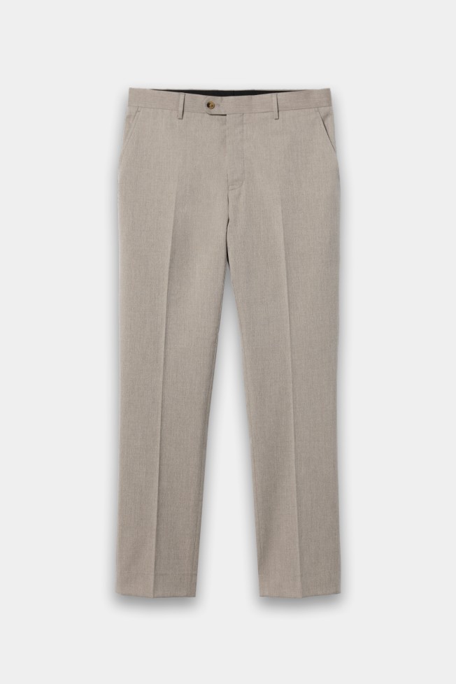 Fato bege slim fit Fato bege slim fit