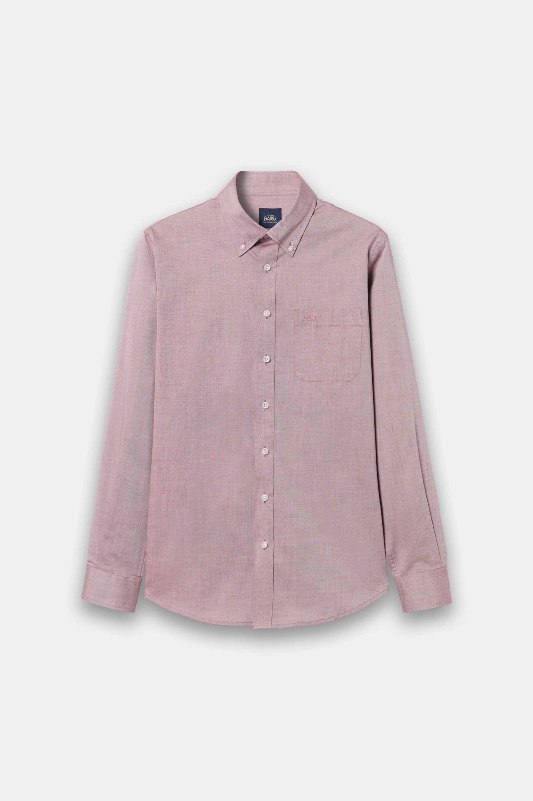 Camisa roja de manga larga