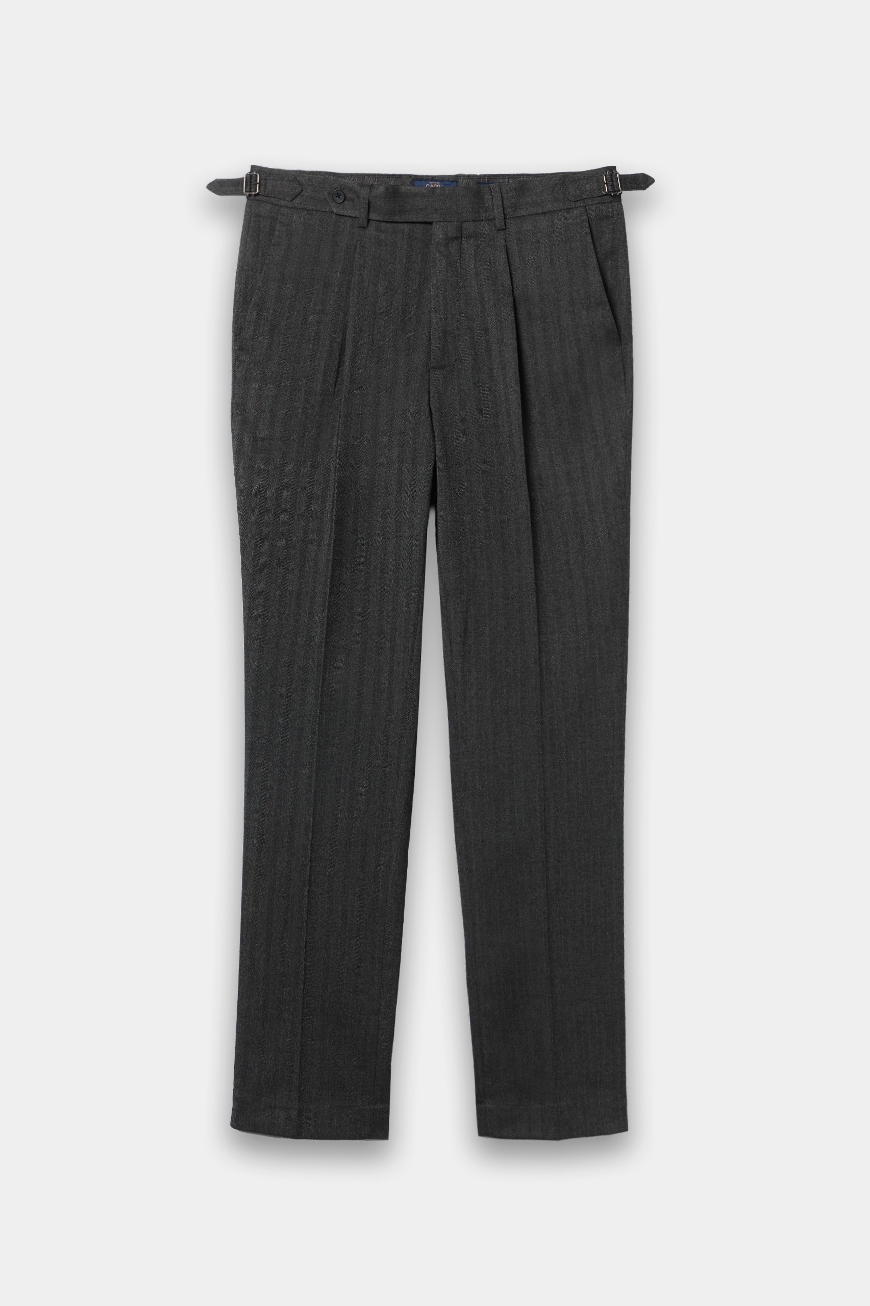 Pantalones chinos grises de corte sastre