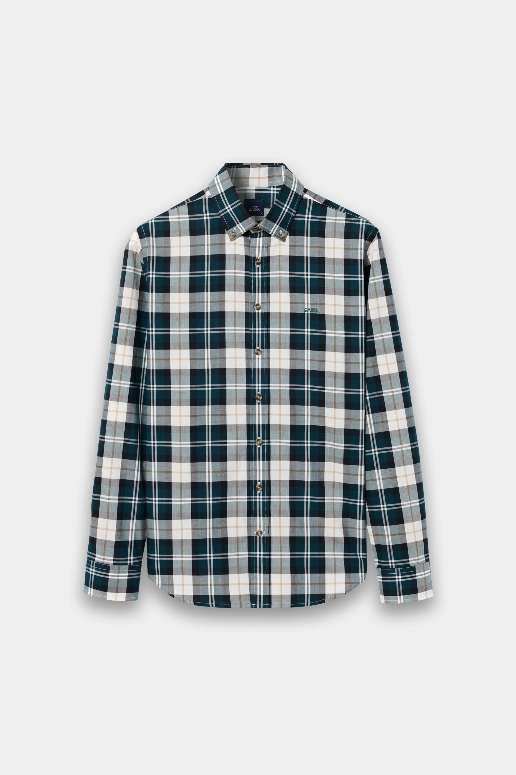Camisa de manga larga de corte ajustado