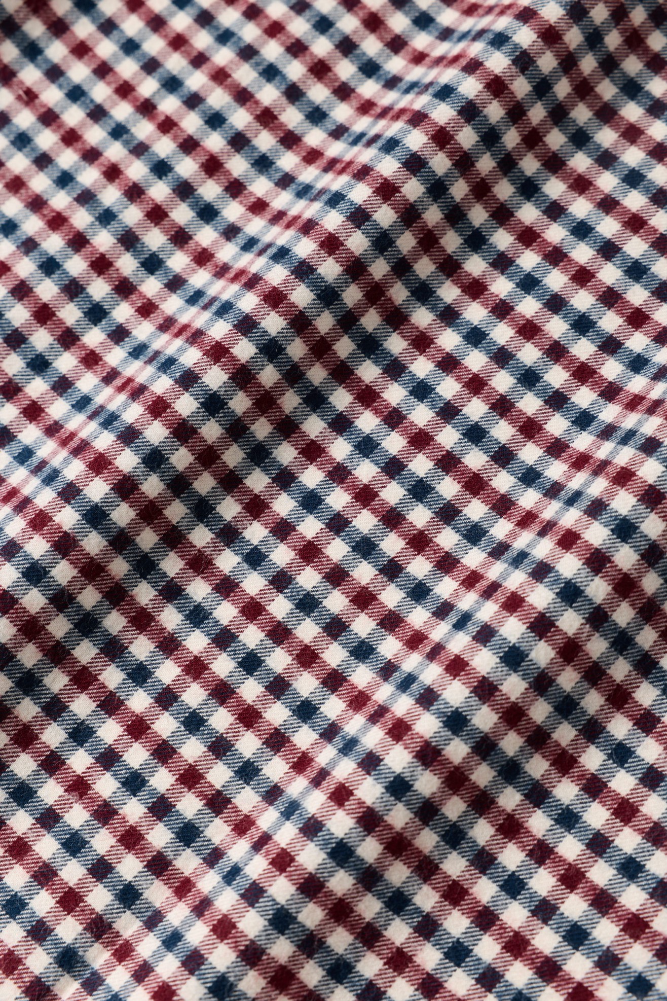 Camisa xadrez vermelha 100% algod�o
