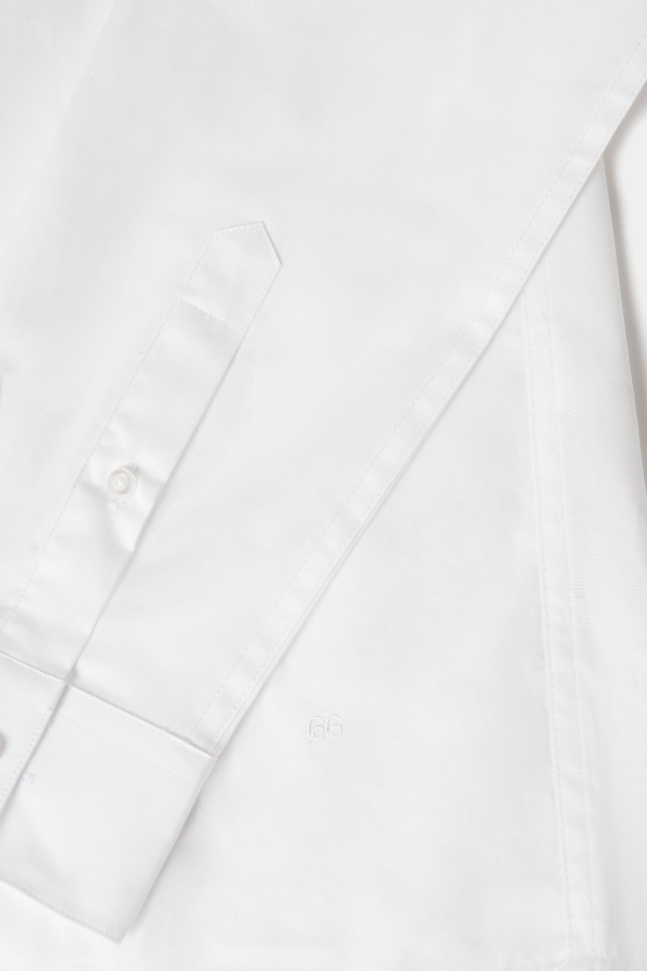 Camisa branca regular fit 100% algod�o