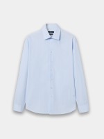 Camisa �s riscas twill em regular fit