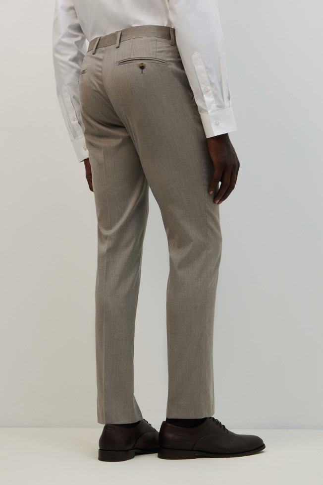 Fato bege slim fit Fato bege slim fit