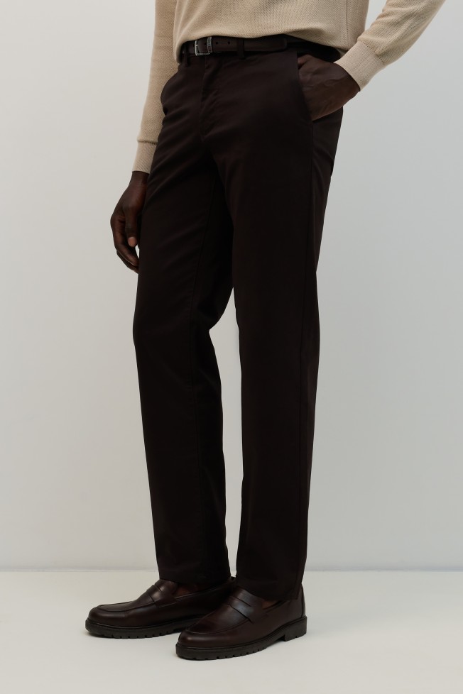 Calças chino regular fit Calças chino regular fit