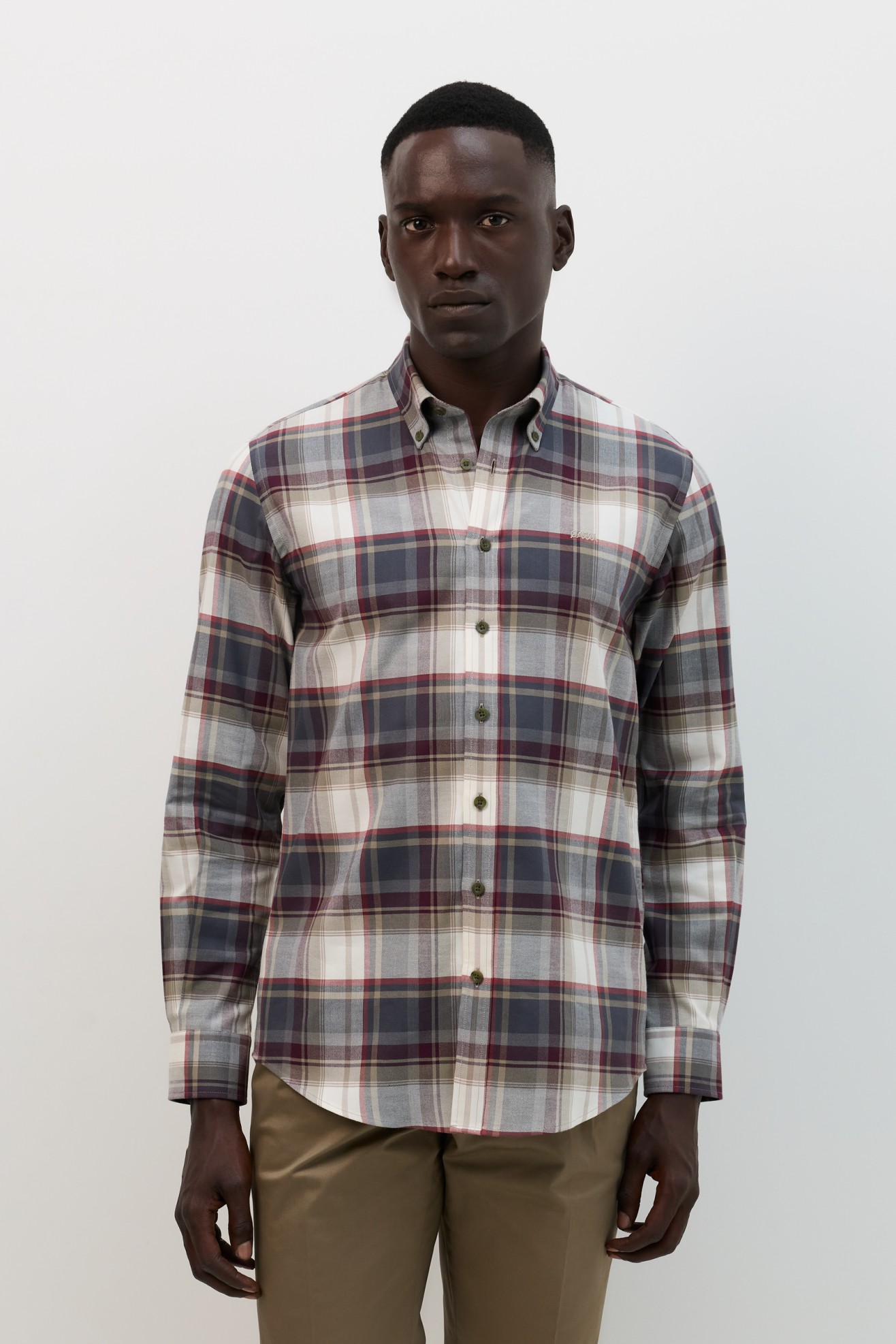 Camisa de manga comprida regular fit