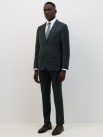 Fato slim fit com l�