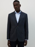 Blazer regular fit azul-marinho Mix & Match