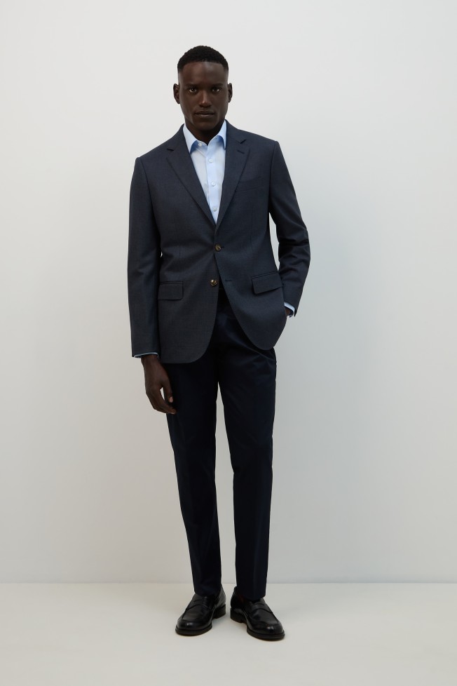 Blazer regular fit azul-marinho Mix & Match Blazer regular fit azul-marinho Mix & Match