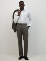 Cal�a com prega Mix & Match Machine Washable e Easy Care Tailored