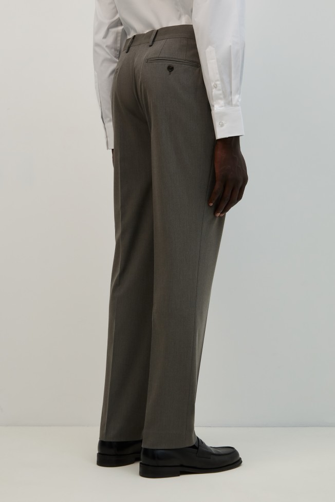Calça com prega Mix & Match Machine Washable e Easy Care Tailored Calça com prega Mix & Match Machine Washable e Easy Care Tailored