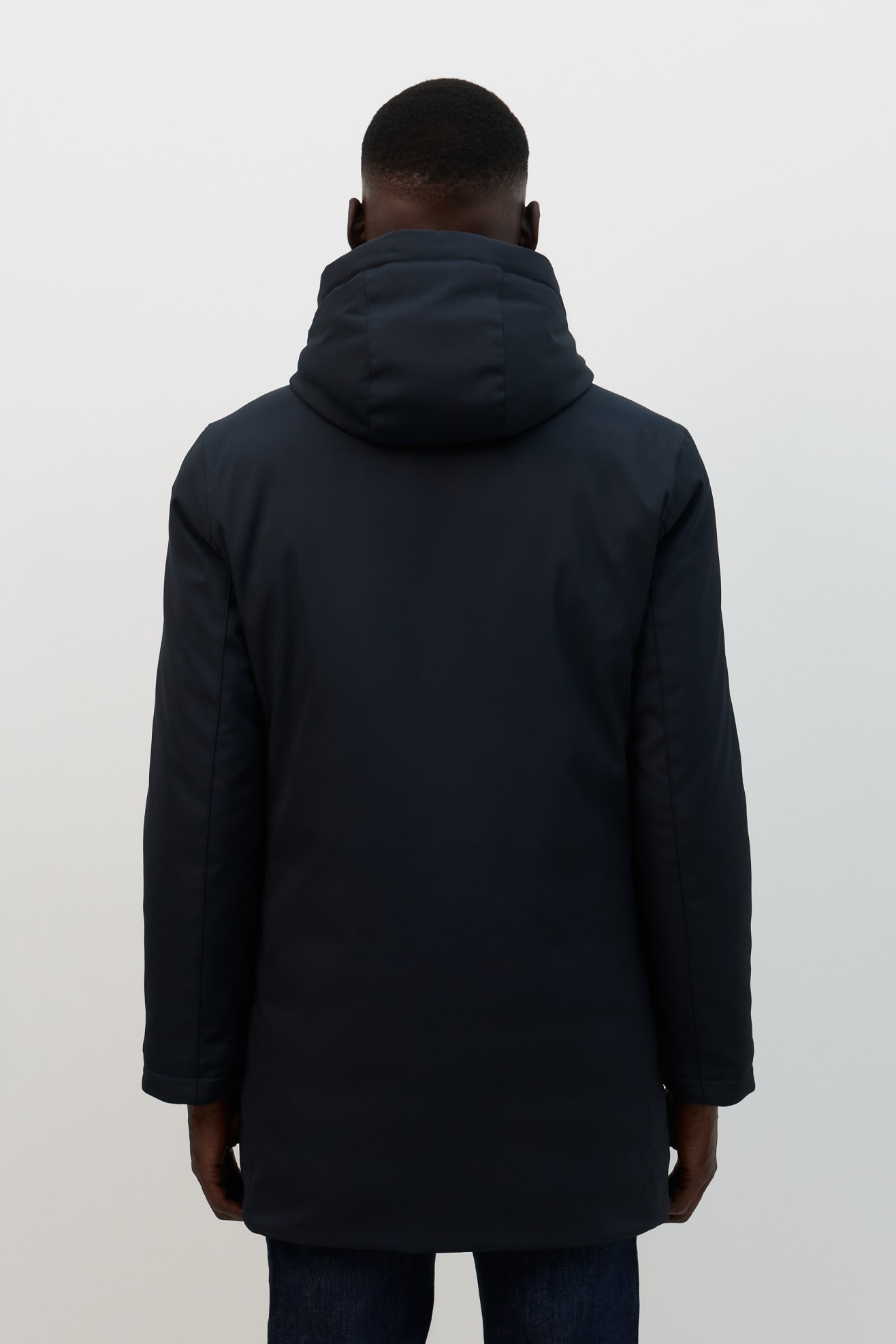 Parka de tejido técnico