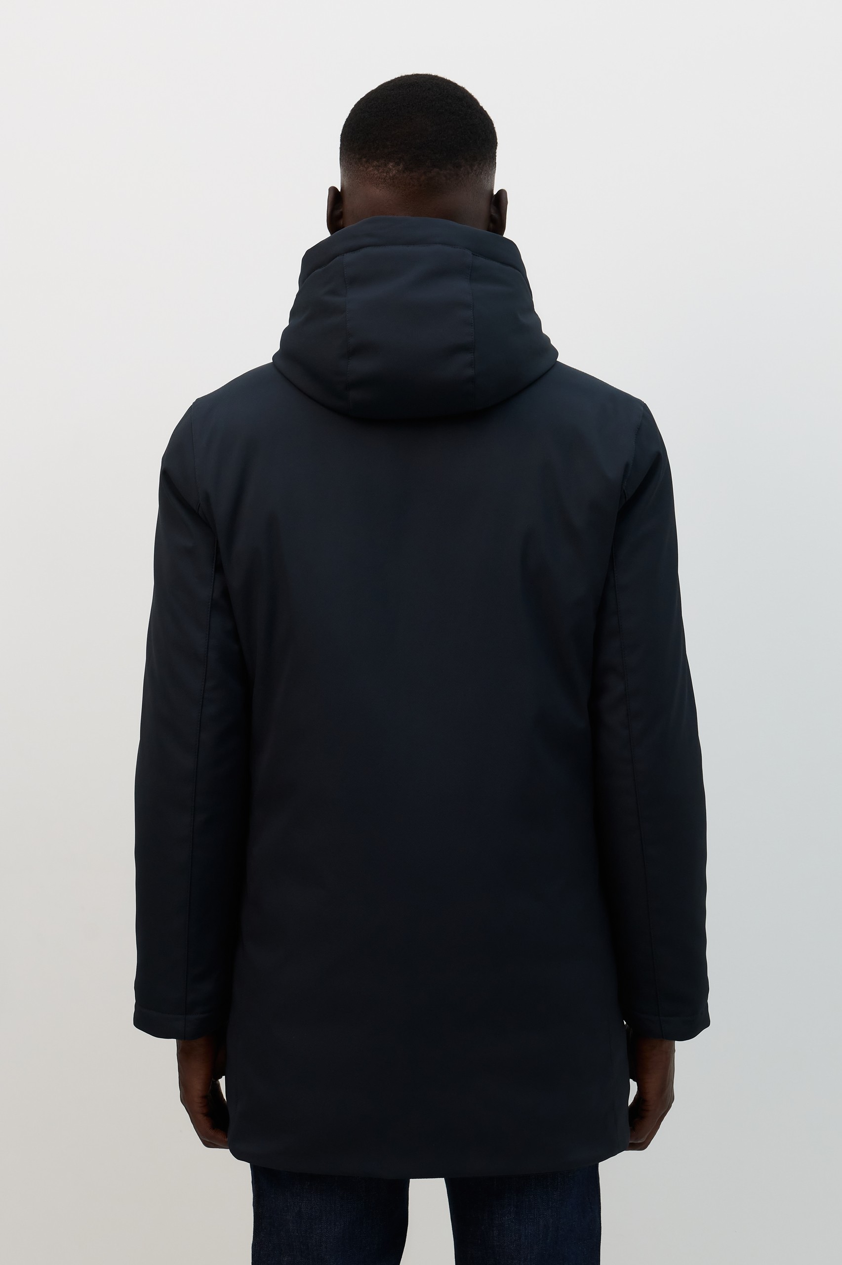 Parka de tejido técnico