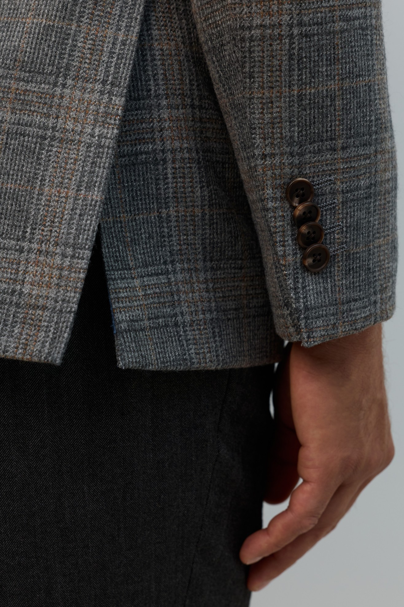 Blazer xadrez regular fit em l�