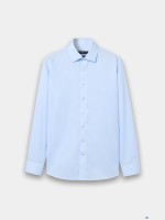 Camisa Non Iron regular fit azul